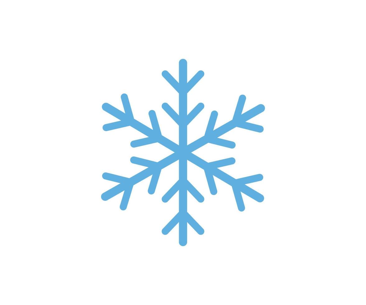 Snowflakes Logo Symbol Icon vector