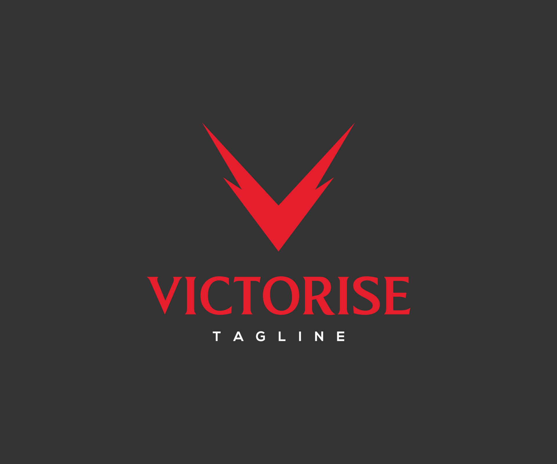 Letter V logo design. Gaming Logo 10073190 Vector Art at Vecteezy