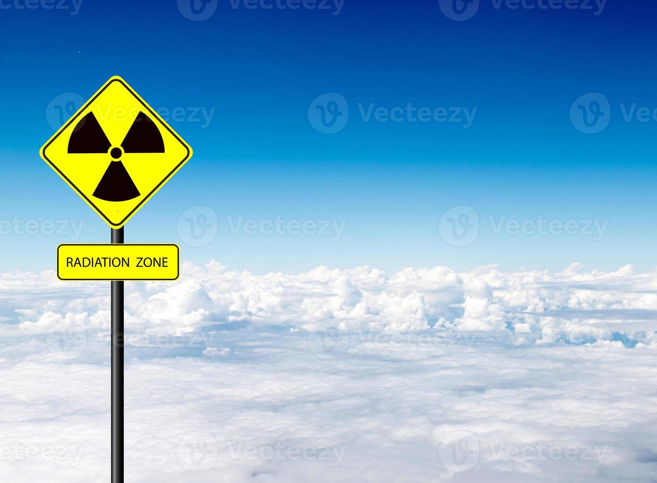 radiation warning symbol photo