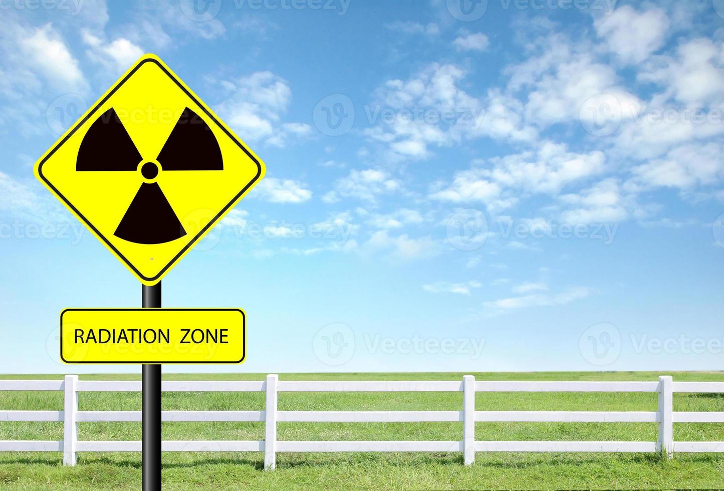 radiation warning symbol photo