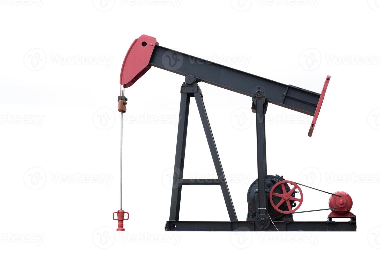 pumpjack  isolated photo