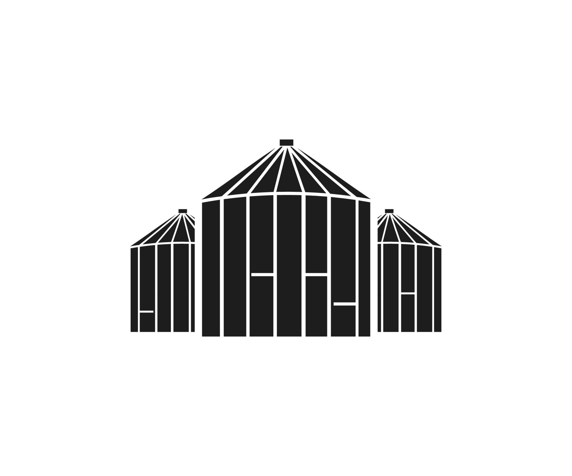 Silo icon isolated on white background 10073963 vector art at vecteezy