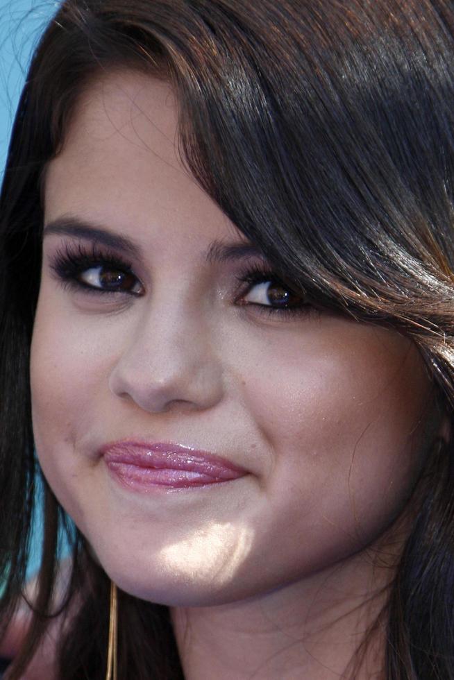 LOS ANGELES, AUG 7 - Selena Gomez arriving at the 2011 Teen Choice Awards at Gibson Amphitheatre on August 7, 2011 in Los Angeles, CA photo