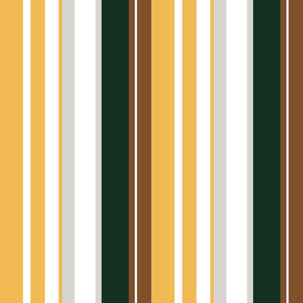 Stripe seamless pattern with yellow, gray black and white colors vertical parallel stripes. Vector pattern art ornament print. Design for carpet, wallpaper, clothing, wrapping, fabric, cover, textile