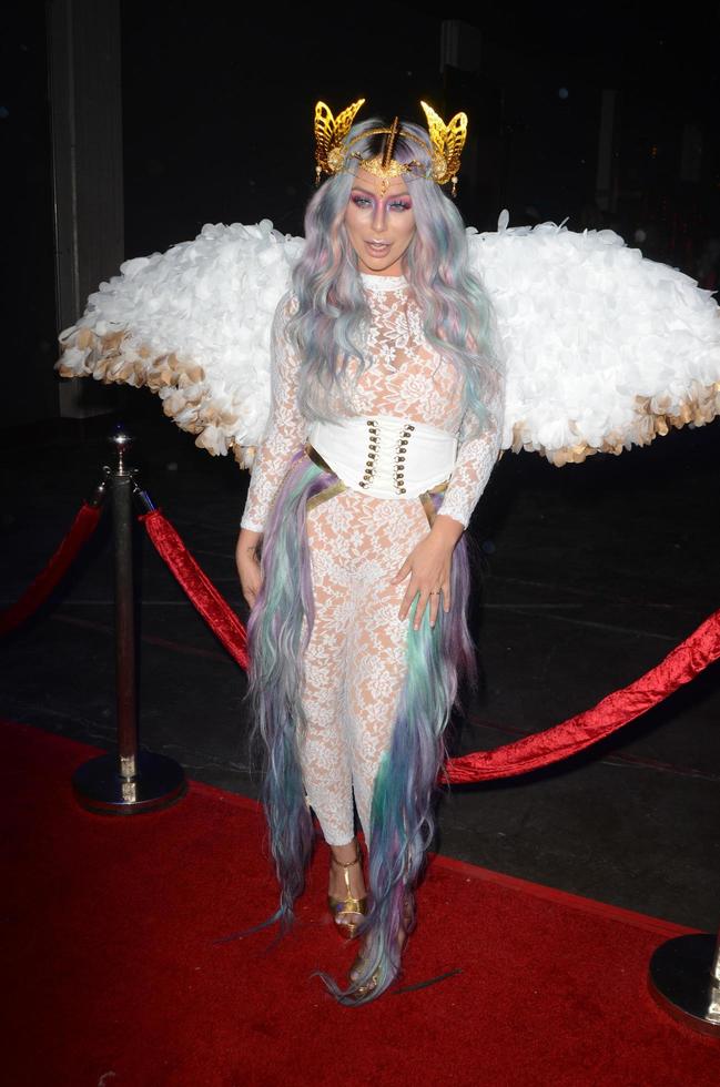LOS ANGELES, OCT 22 - Aubrey O Day at the 2016 Maxim Halloween Party at Shrine Auditorium on October 22, 2016 in Los Angeles, CA photo