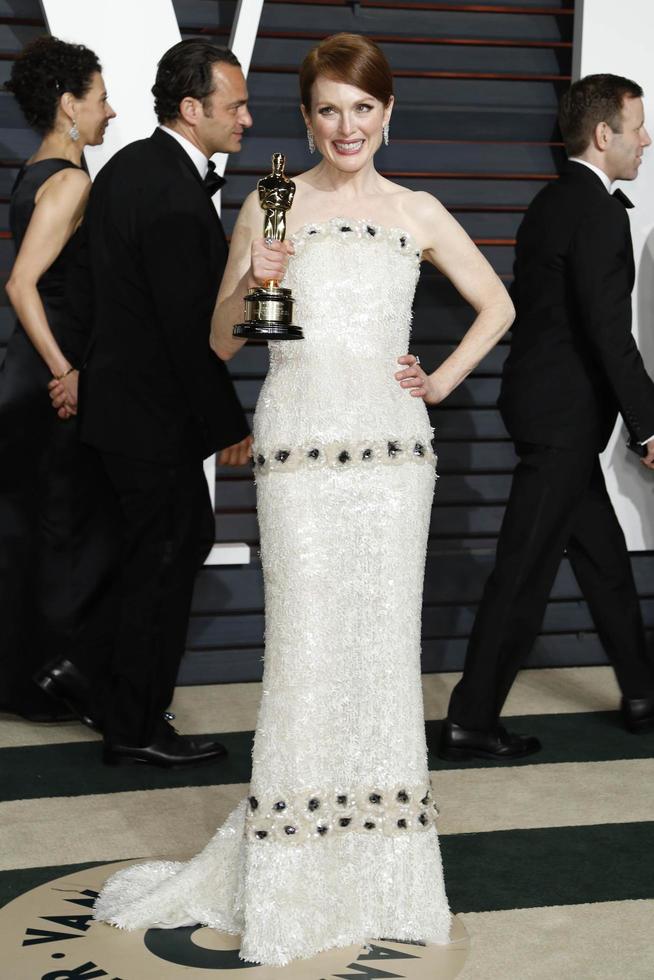 LOS ANGELES, FEB 22 - Julianne Moore at the Vanity Fair Oscar Party 2015 at the Wallis Annenberg Center for the Performing Arts on February 22, 2015 in Beverly Hills, CA photo