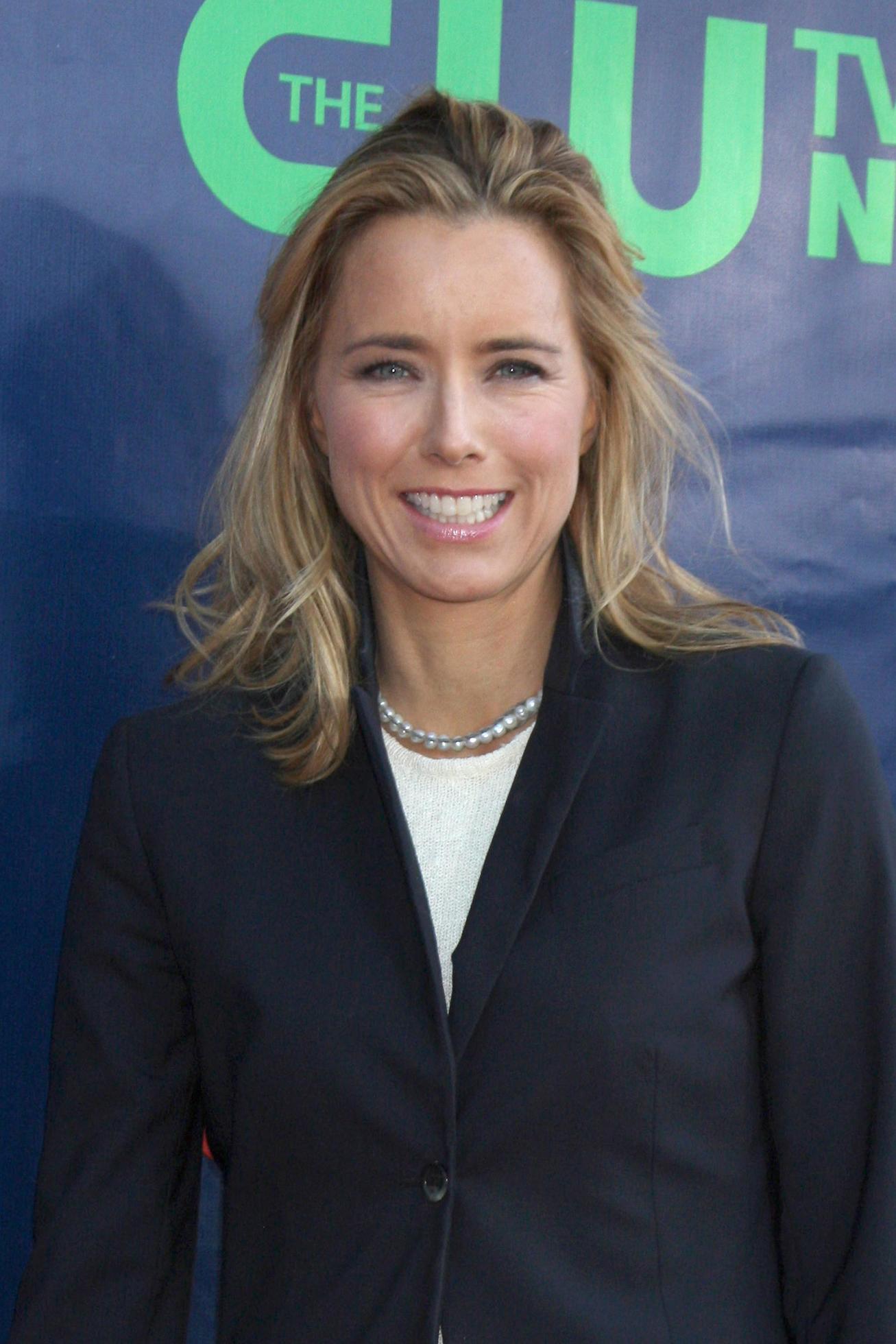 los angeles, 17 de julio tea leoni en la fiesta cbs tca de julio de 2014 en el pacific design