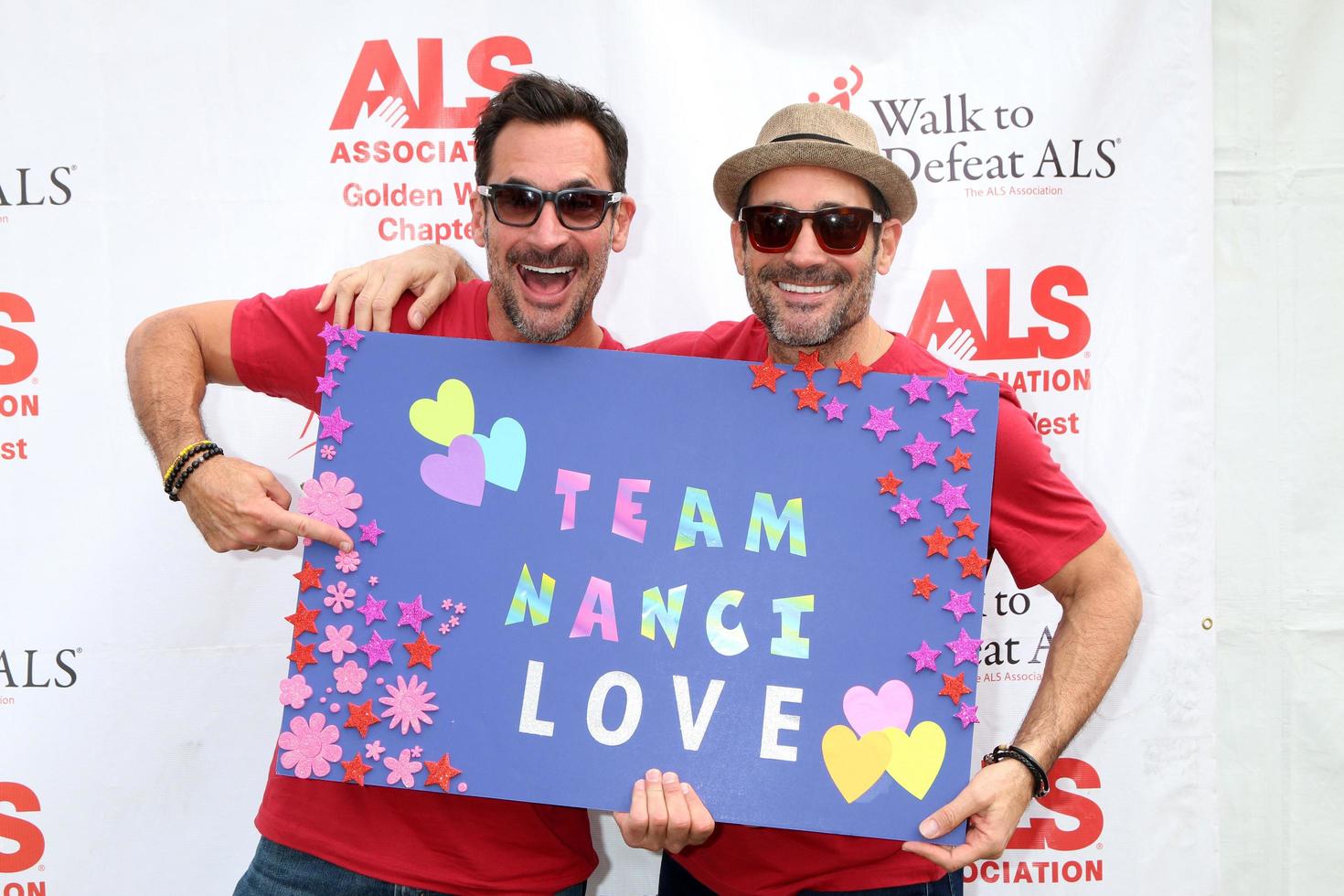 LOS ANGELES, OCT 16 - Lawrence Zarian, Gregory Zarian at the ALS Association Golden West Chapter Los Angeles County Walk To Defeat ALS at the Exposition Park on October 16, 2016 in Los Angeles, CA photo