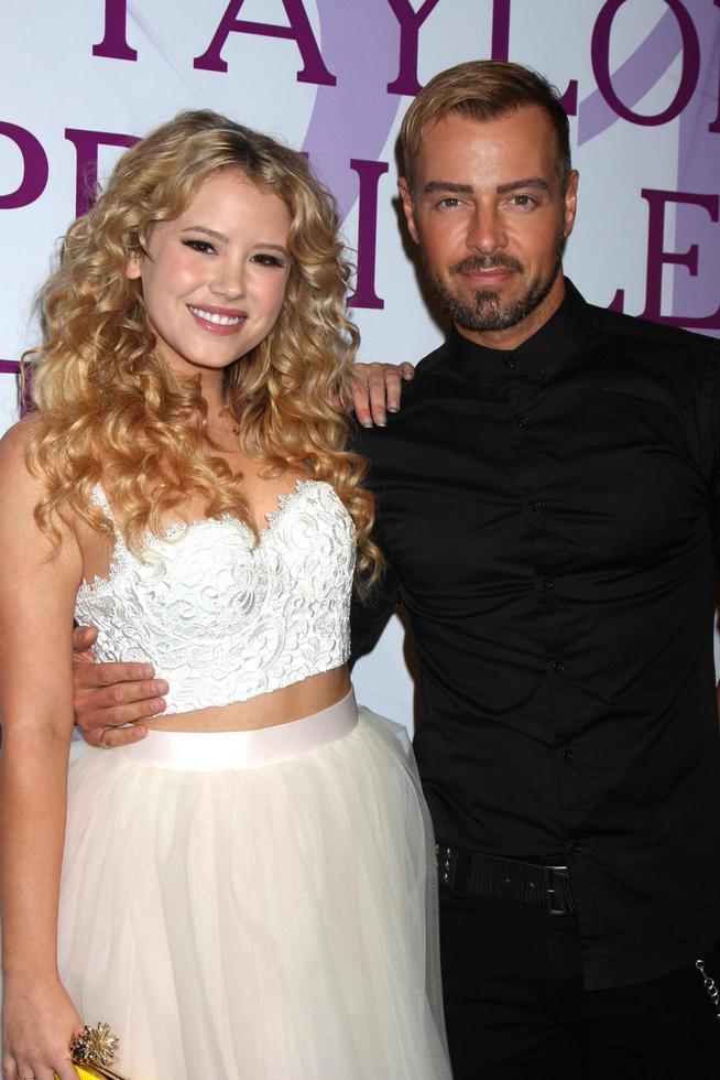 LOS ANGELES, OCT 25 - Taylor Spreitler, Joey Lawrence at the Taylor Spreitler s 21st Birthday Party at the CBS Radford Studios on October 25, 2014 in Studio City, CA photo