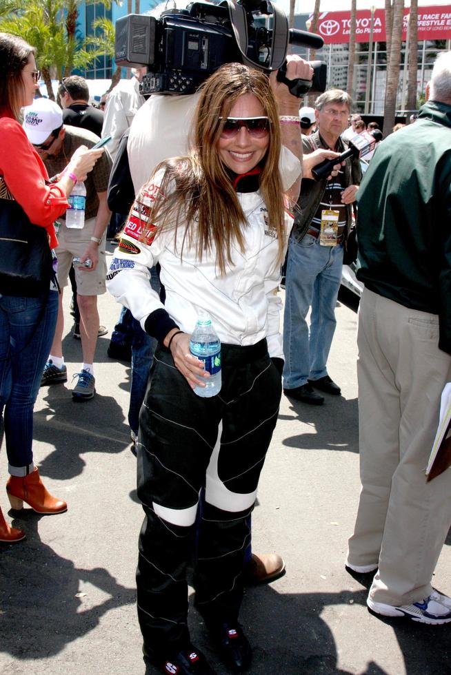 LOS ANGELES, APR 12 - Vanessa Marcil at the Long Beach Grand Prix Pro Celeb Race Day at the Long Beach Grand Prix Race Circuit on April 12, 2014 in Long Beach, CA photo