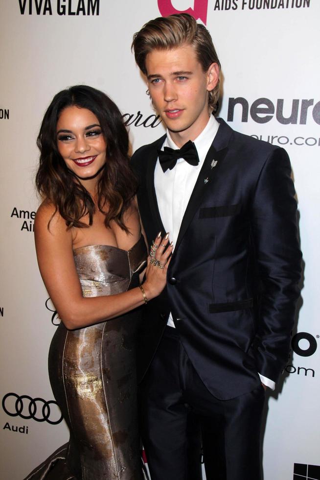 LOS ANGELES, MAR 3 - Vanessa Hudgens, Austin Butler at the Elton John AIDS Foundation s Oscar Viewing Party at the West Hollywood Park on March 3, 2014 in West Hollywood, CA photo