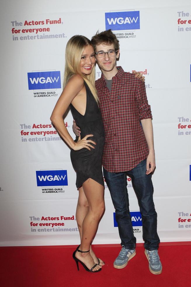 LOS ANGELES, JUN 12 - Elle McLemore, Noah Robbins at the The Actors Fund s 20th Annual Tony Awards Viewing Party at the Beverly Hilton Hotel on June 12, 2016 in Beverly Hills, CA photo