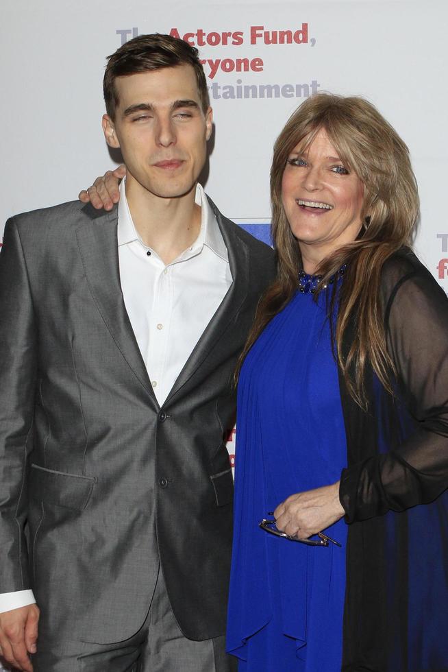 LOS ANGELES, JUN 12 - Cody Linley, Susan Olsen at the The Actors Fund s 20th Annual Tony Awards Viewing Party at the Beverly Hilton Hotel on June 12, 2016 in Beverly Hills, CA photo