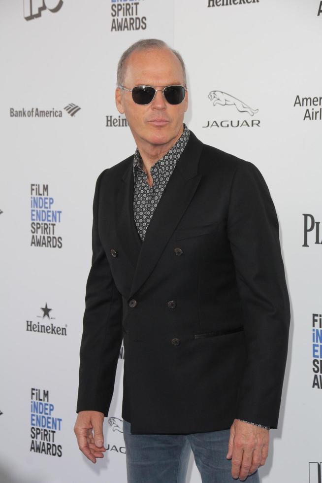 LOS ANGELES, FEB 27 - Michael Keaton at the 2016 Film Independent Spirit Awards at the Santa Monica Beach on February 27, 2016 in Santa Monica, CA photo