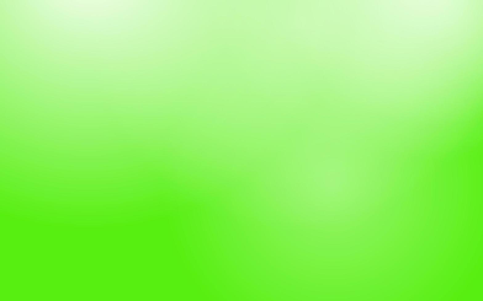 Abstract gradient green light background vector