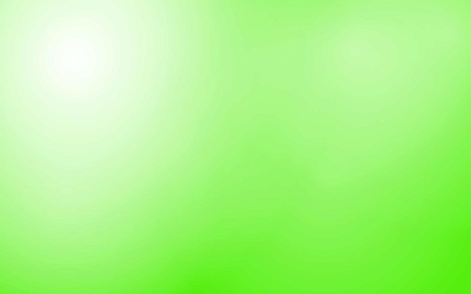 Abstract gradient green light background vector