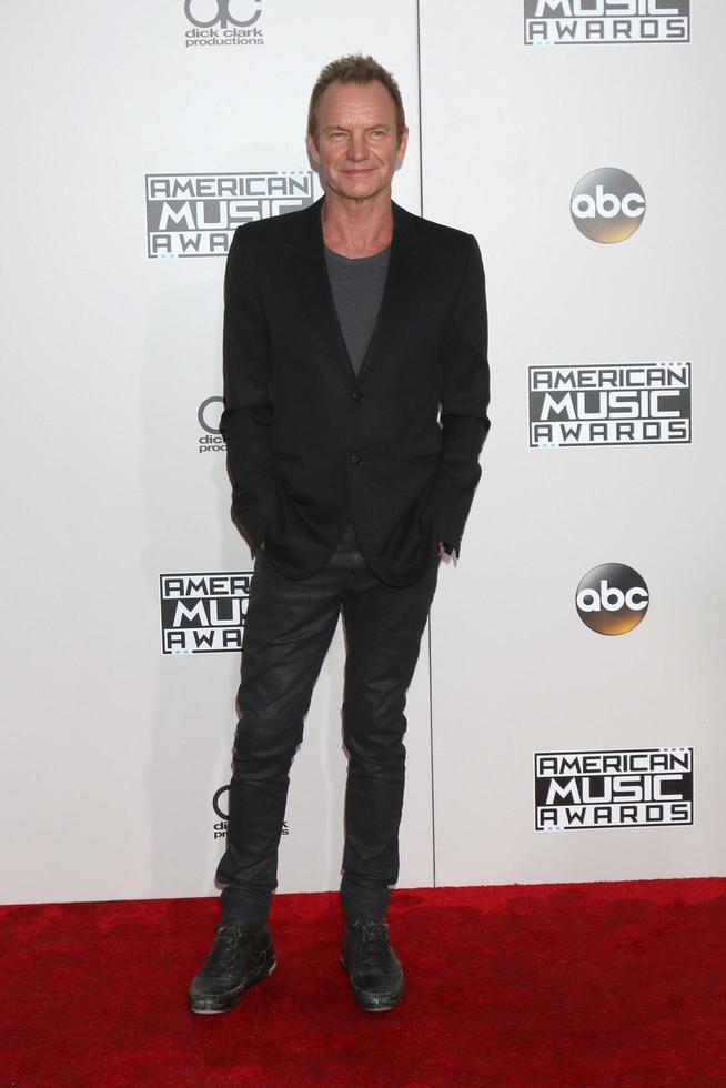 LOS ANGELES, NOV 20 - Sting at the 2016 American Music Awards at Microsoft Theater on November 20, 2016 in Los Angeles, CA photo