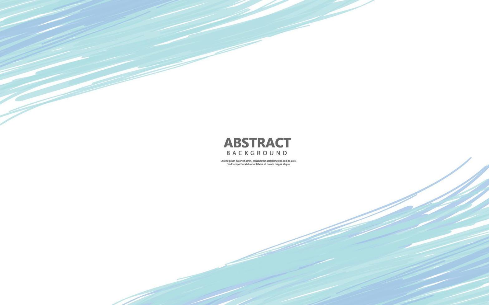 Abstract background with lines blue color vector