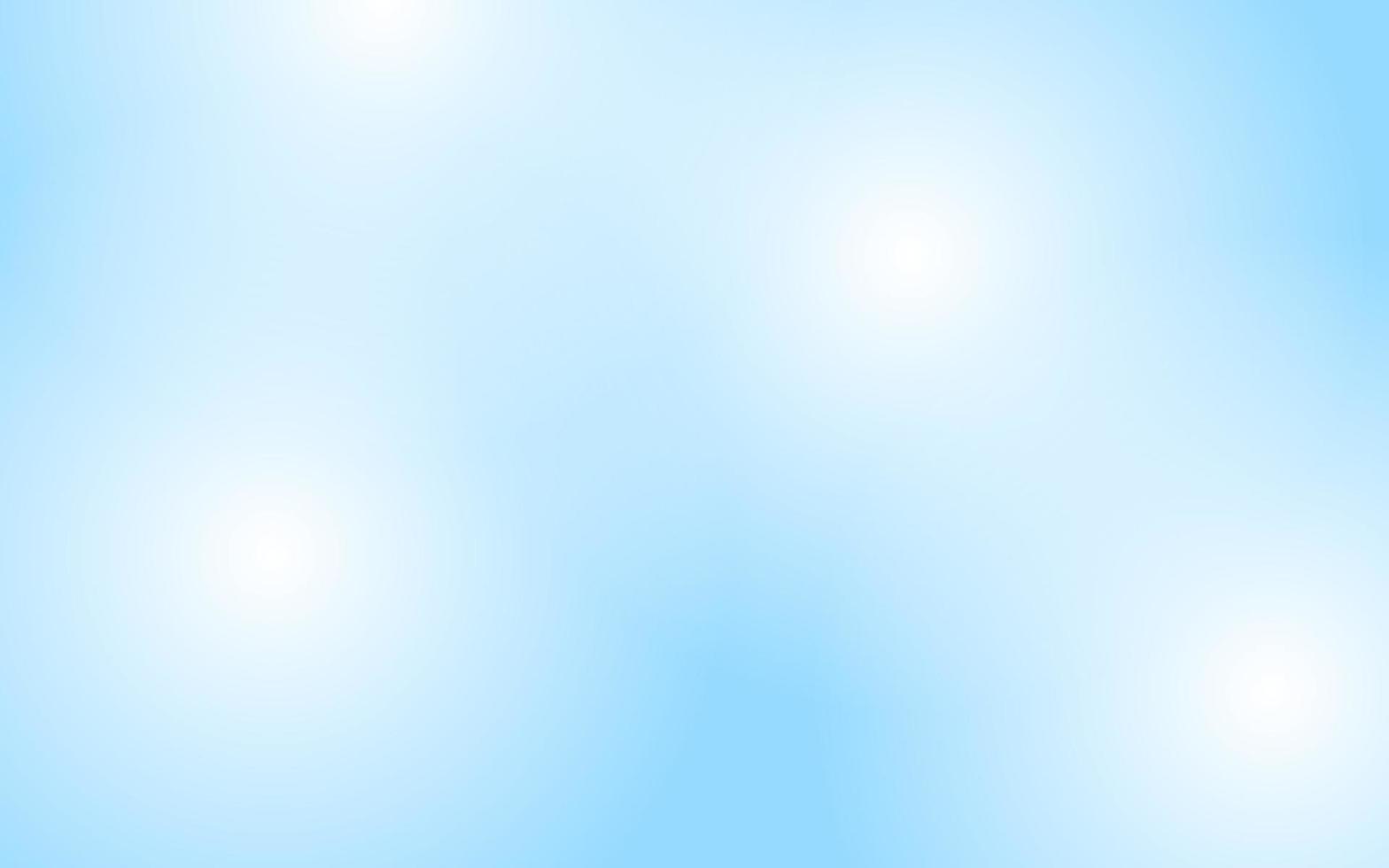 Abstract gradient blue light background vector