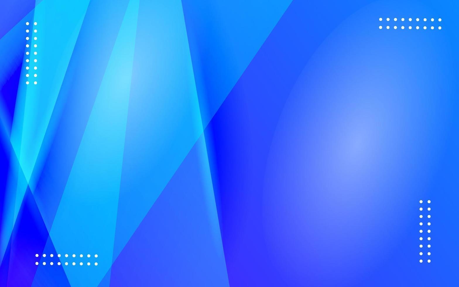 Abstract gradient blue modern background vector