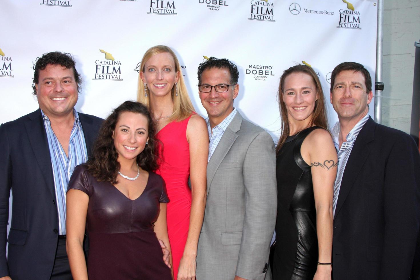 AVALON, SEP 26 - VIPS from Turks and Caicos at the Left Behind Screening at the Catalina Film Festival at Casino on September 26, 2014 in Avalon, Catalina Island, CA photo