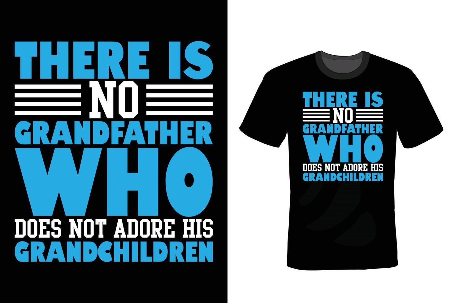 Grandfather T shirt design, vintage, typography vector