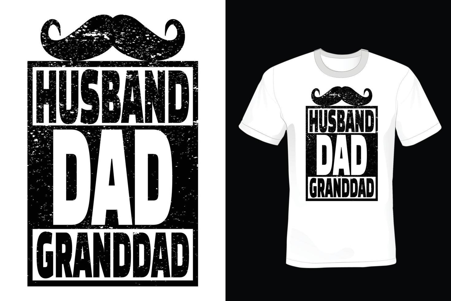 Grandfather T shirt design, vintage, typography vector