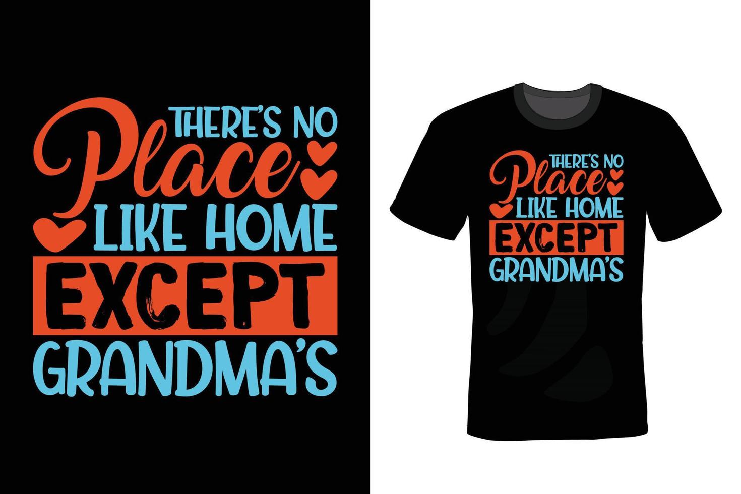 Grandma T shirt design, vintage, typography vector
