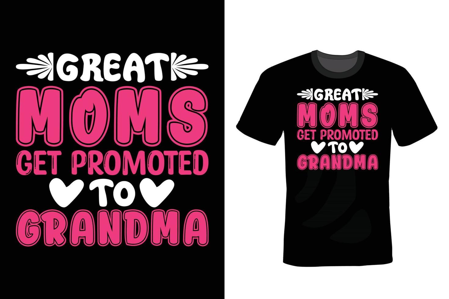 Grandma T shirt design, vintage, typography vector