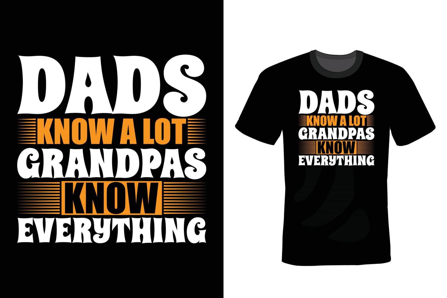 Grandfather T shirt design, vintage, typography vector