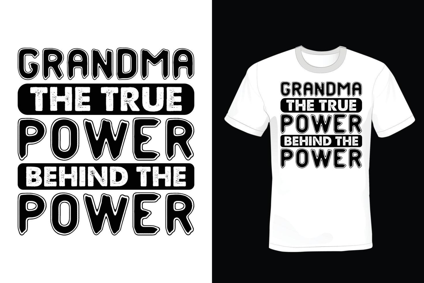 Grandma T shirt design, vintage, typography vector