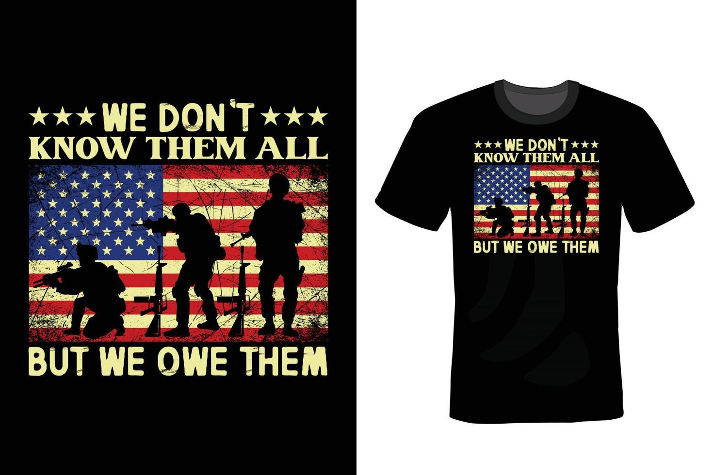 Veterans Day T shirt design, vintage, typography vector