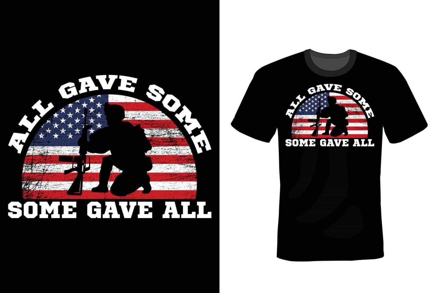 Veterans Day T shirt design, vintage, typography vector