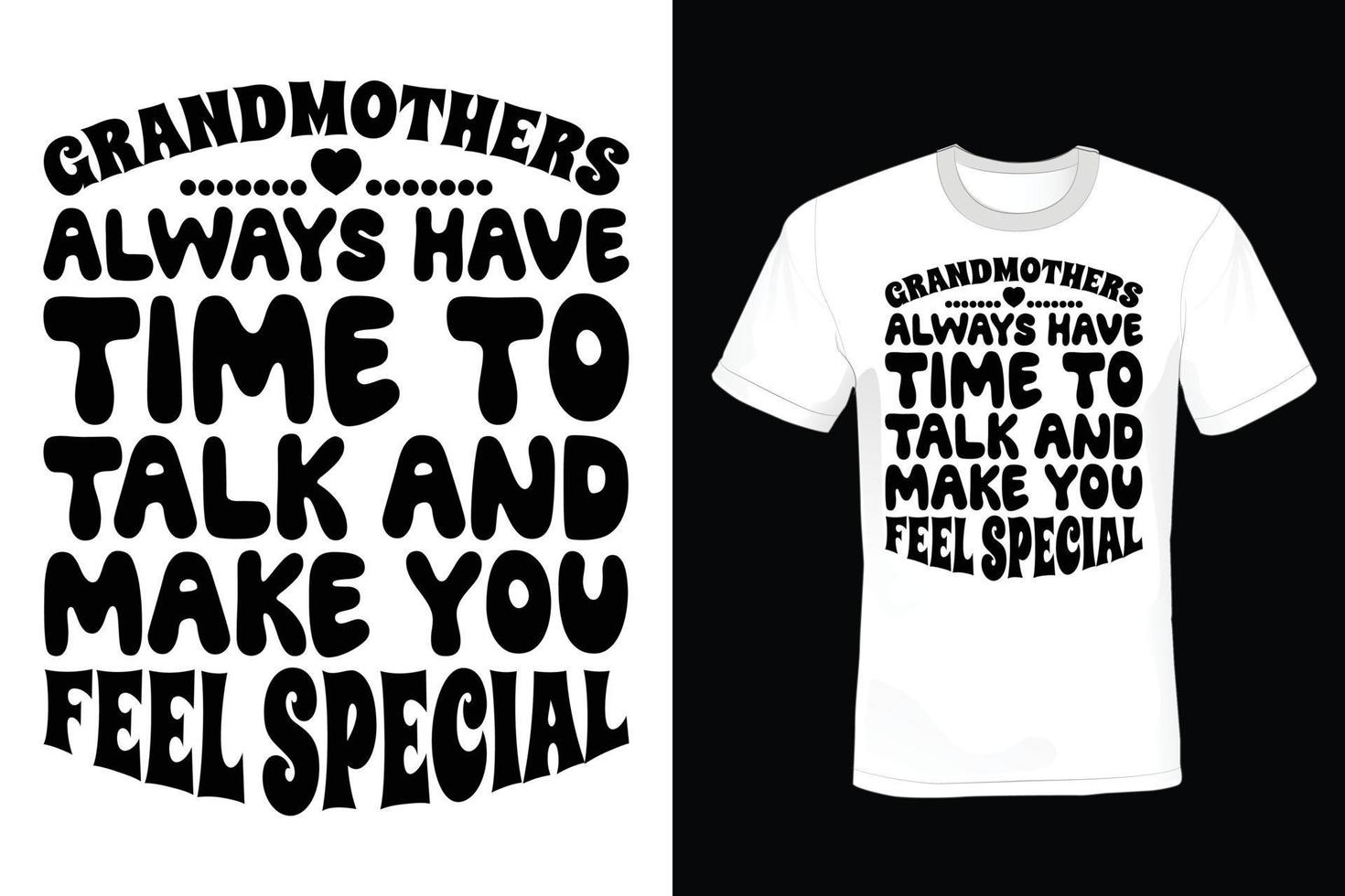 Grandma T shirt design, vintage, typography vector