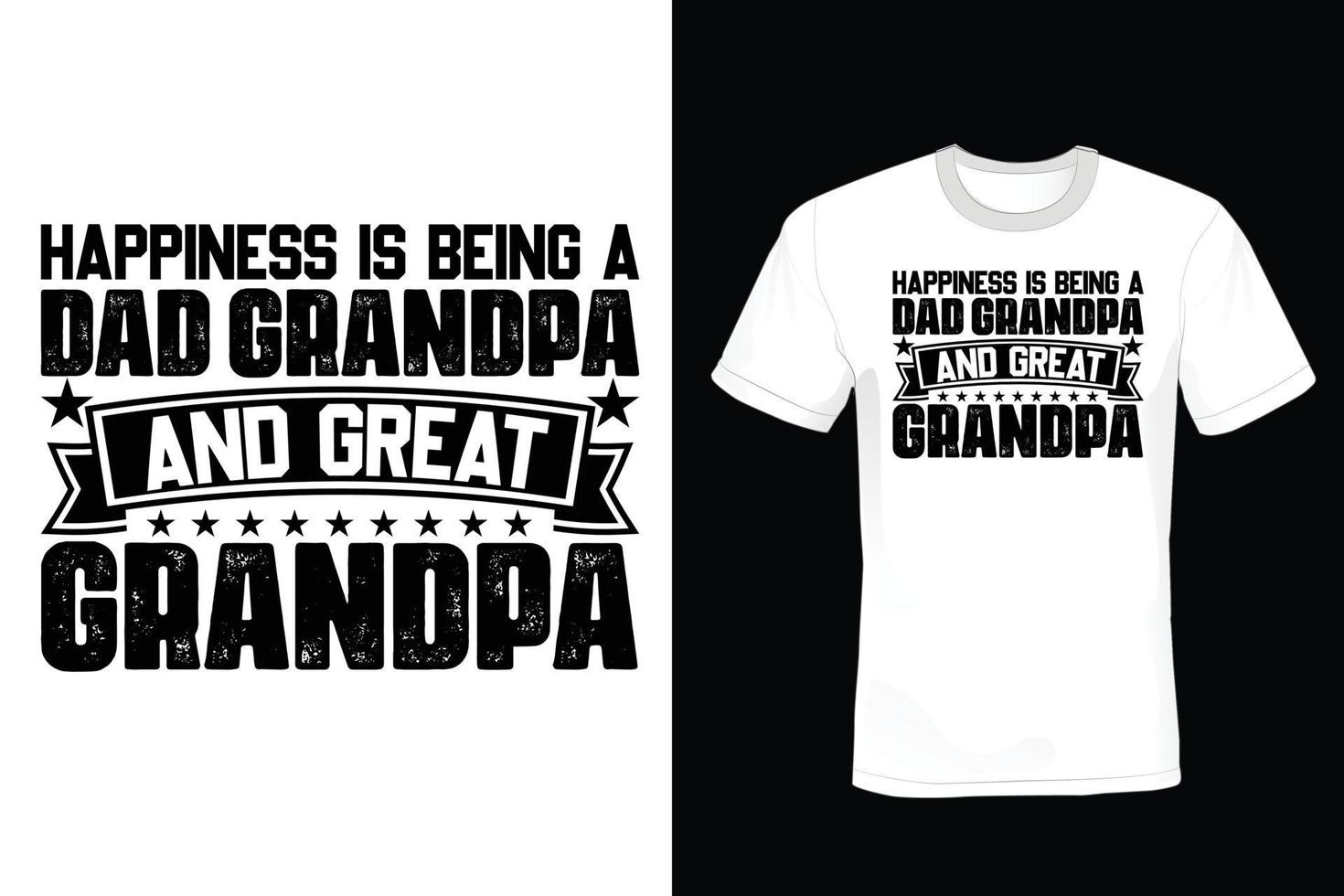 Grandfather T shirt design, vintage, typography vector