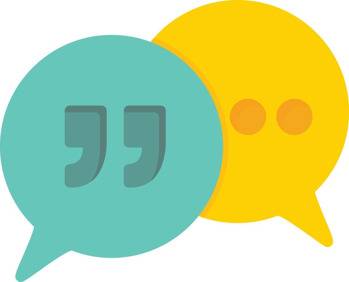 Quote  Vector Flat Icon