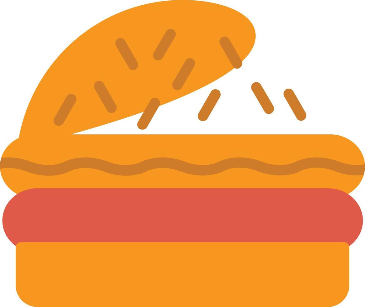 Burger Flat Icon vector