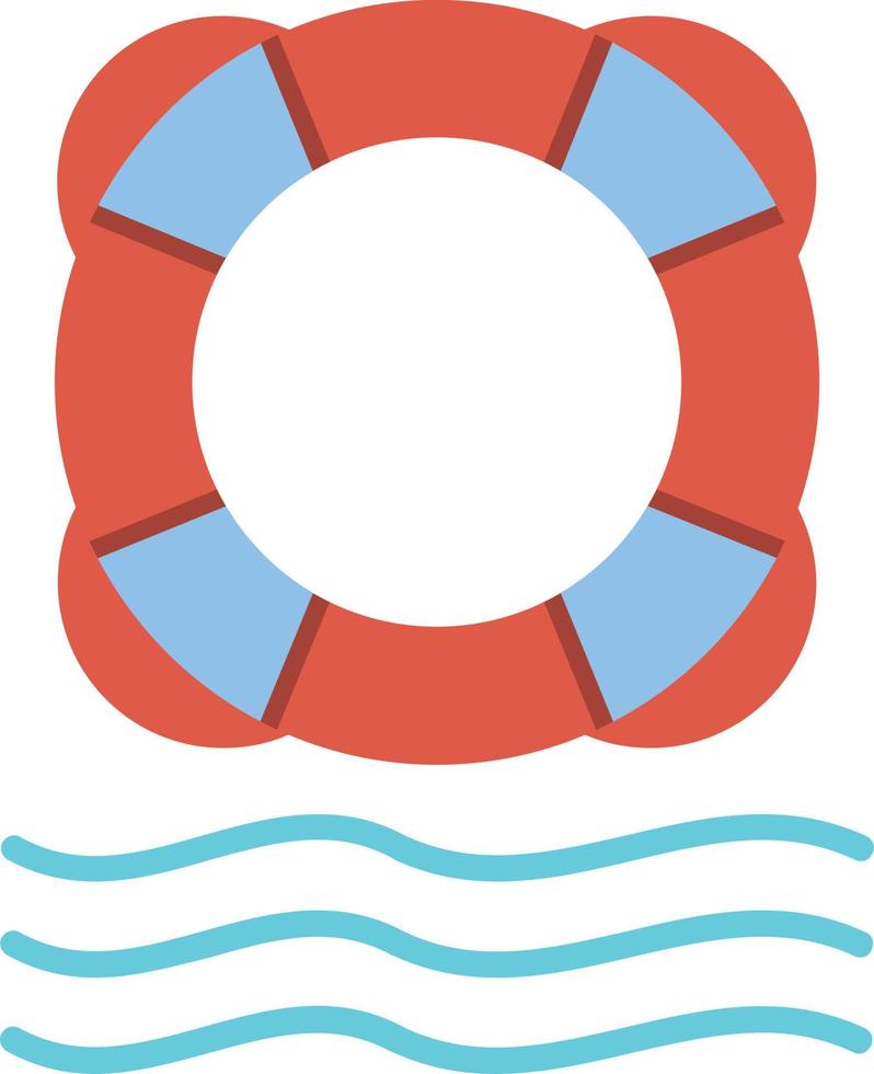 Life Saver Flat Icon vector