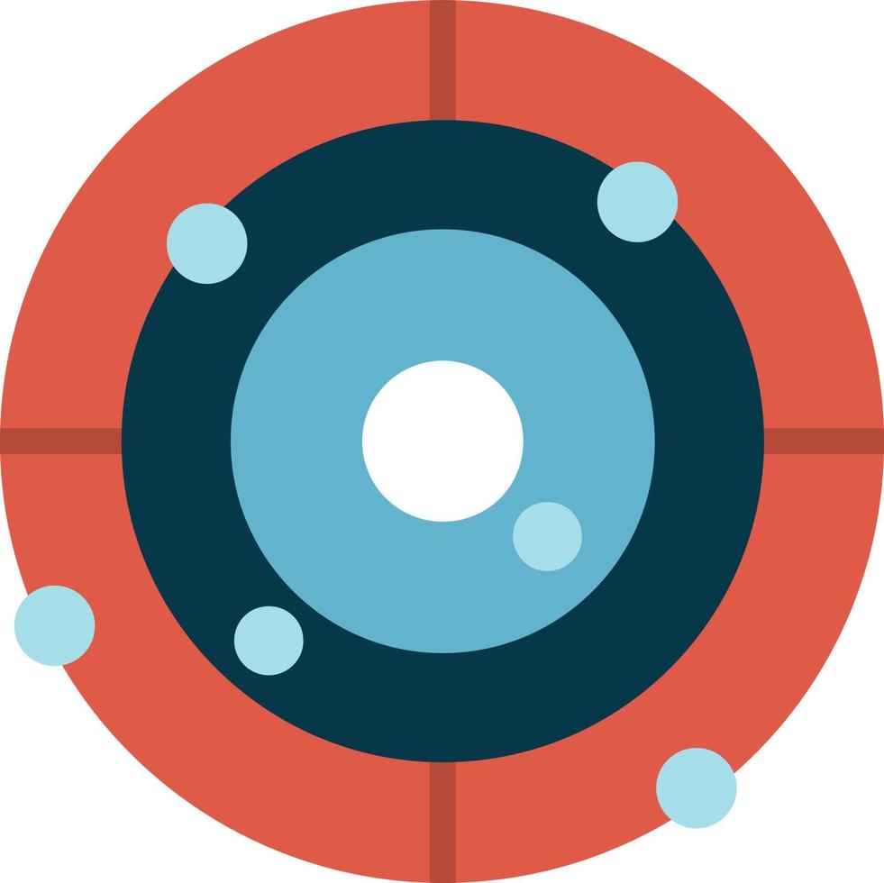 Sonar  Flat Icon vector