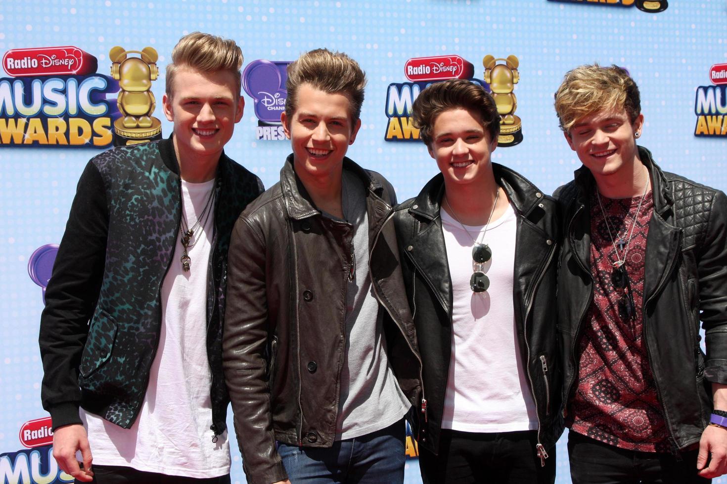 LOS ANGELES, APR 26 - The Vamps at the 2014 Radio Disney Music Awards at Nokia Theater on April 26, 2014 in Los Angeles, CA photo