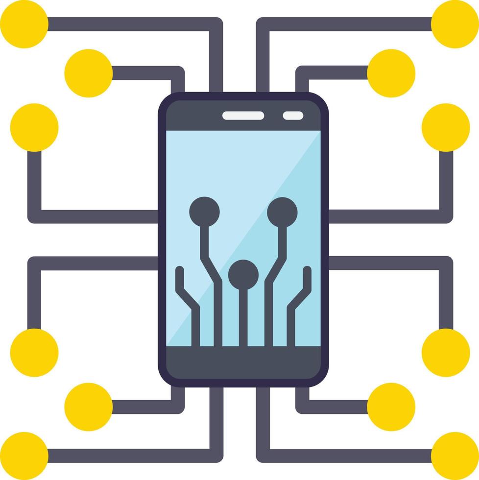 Digitalization Vector Flat Icon