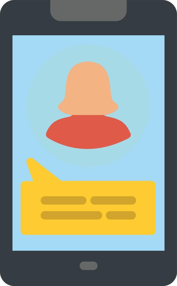 Comment Flat Icon vector