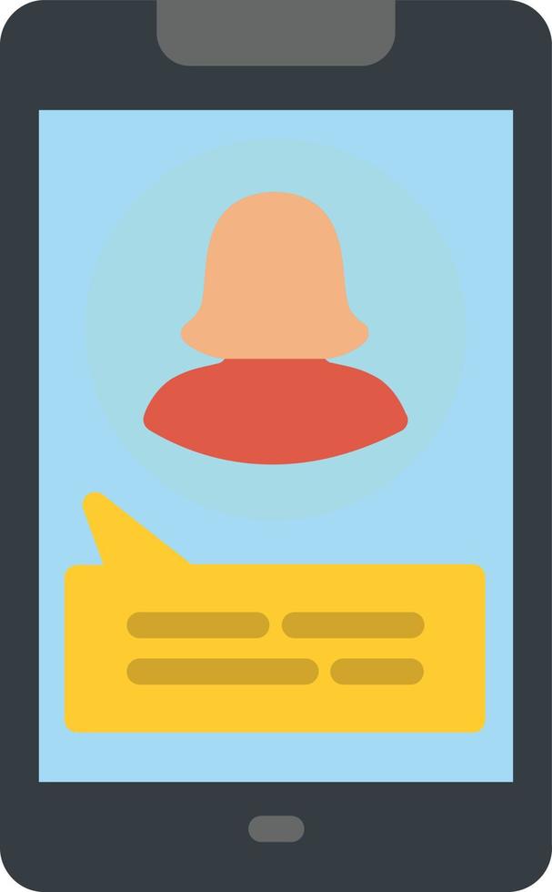 Comment Flat Icon vector