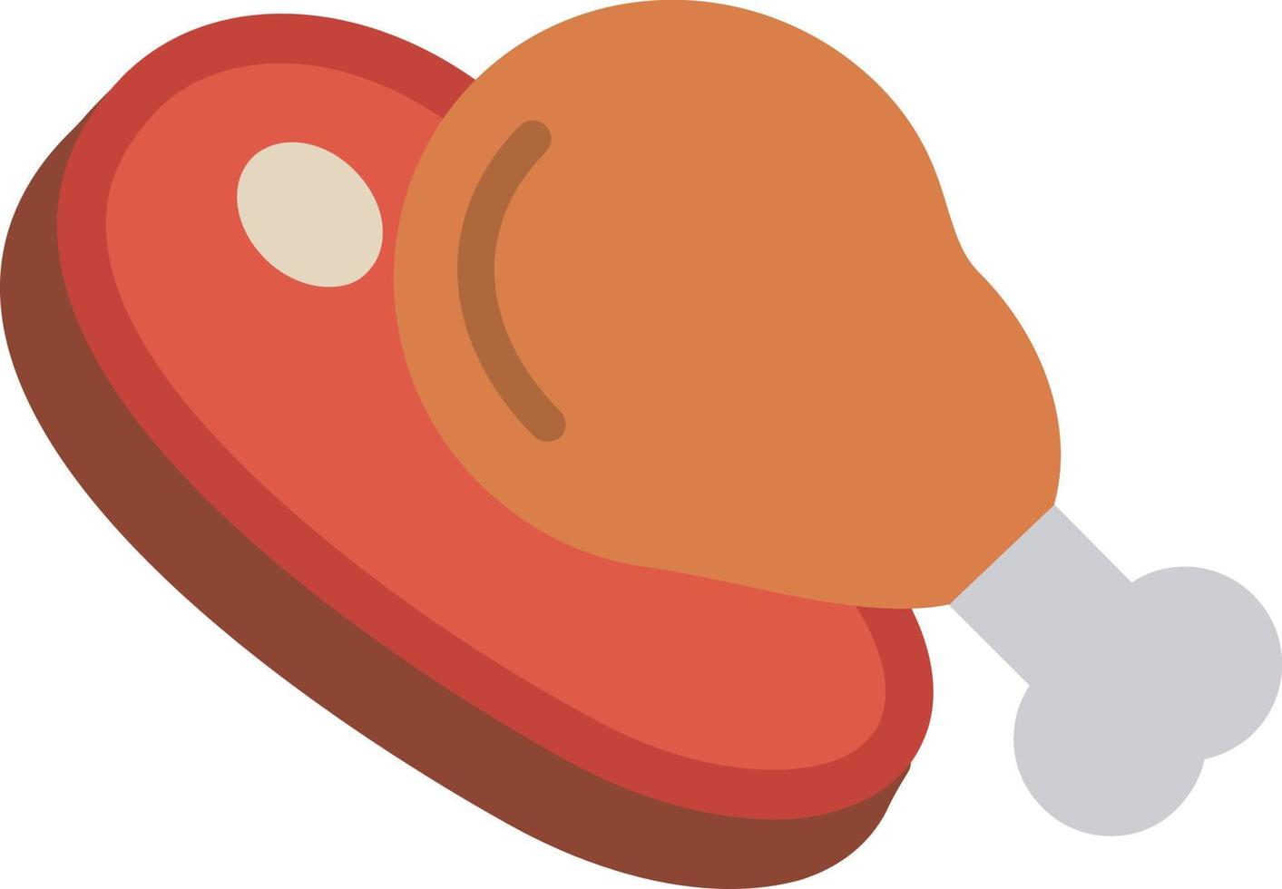 Meat Flat Icon vector