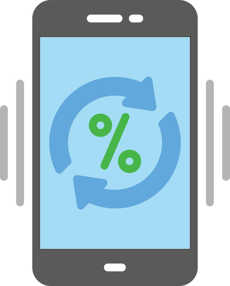 Exchange Rate Flat Icon vector