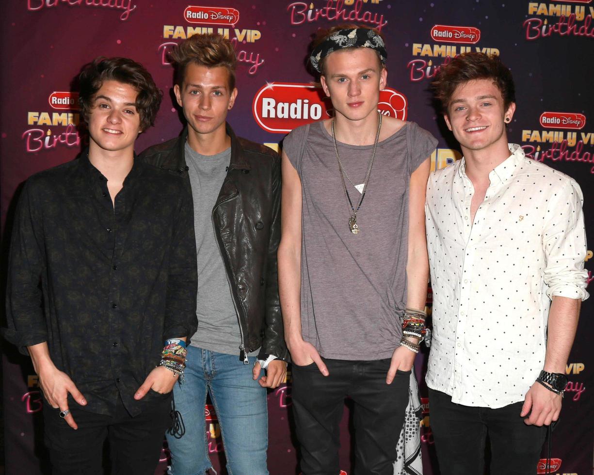 LOS ANGELES, NOV 22 - The Vamps at the Radio Disney s Family VIP Birthday at the Club Nokia on November 22, 2014 in Los Angeles, CA photo