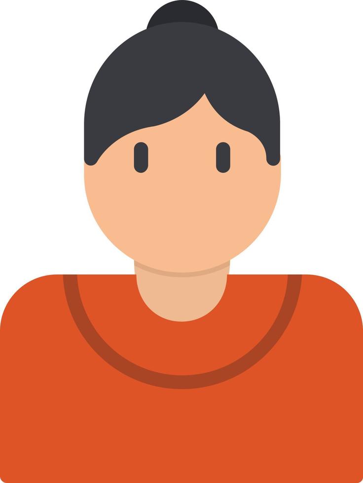 Woman  Flat Icon vector