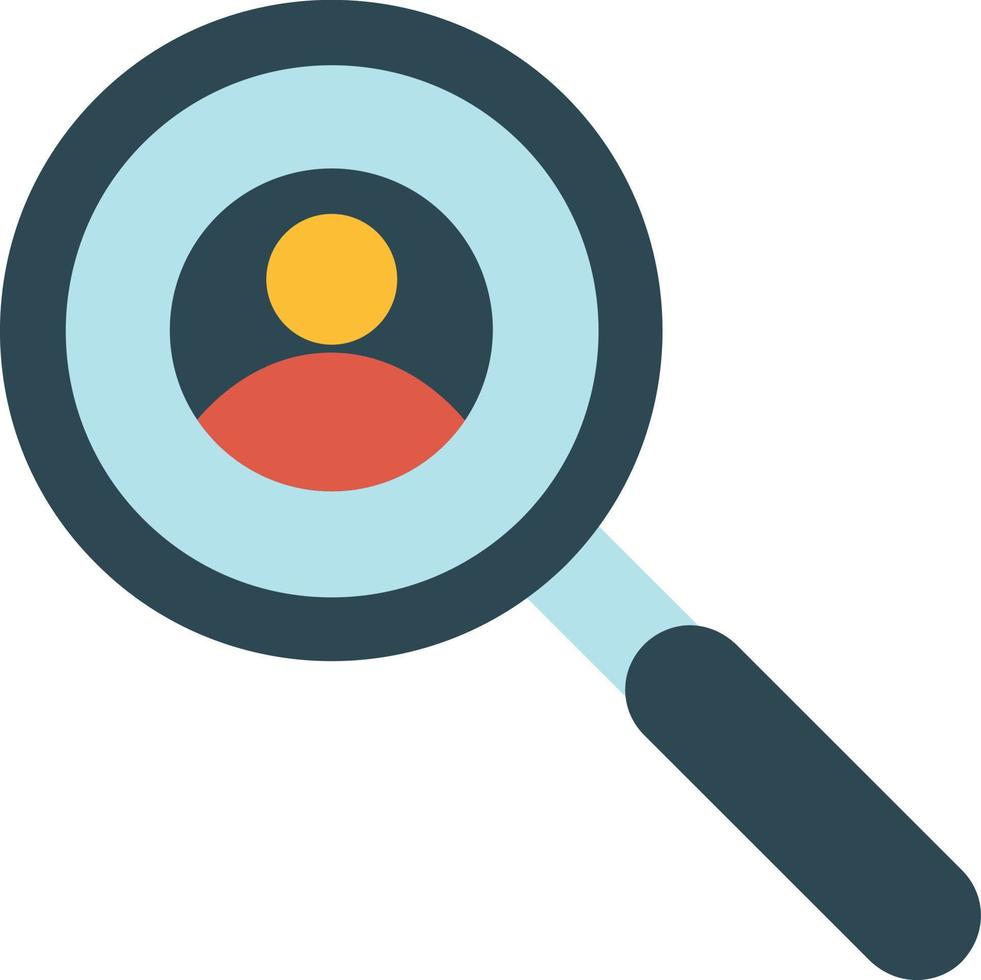 Investigation  Flat Icon vector