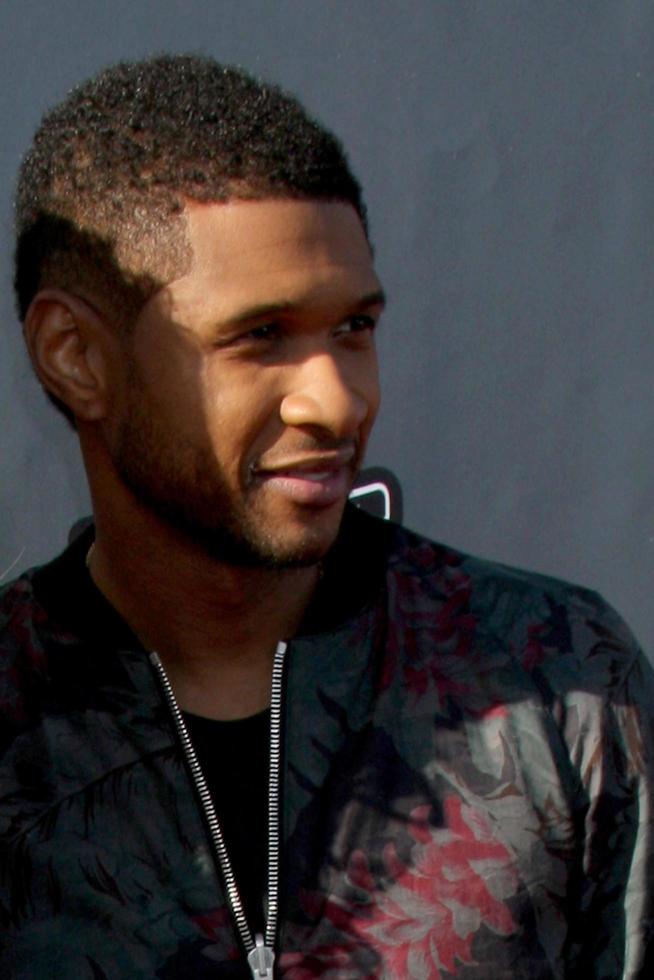LOS ANGELES, APR 3 - Usher at the The Voice Judges Photocall, April 2014 at The Sayers Club on April 3, 2014 in Los Angeles, CA photo