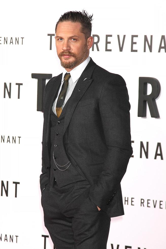 LOS ANGELES, DEC 16 - Tom Hardy at the The Revenant at the TCL Chinese Theater on December 16, 2015 in Los Angeles, CA photo